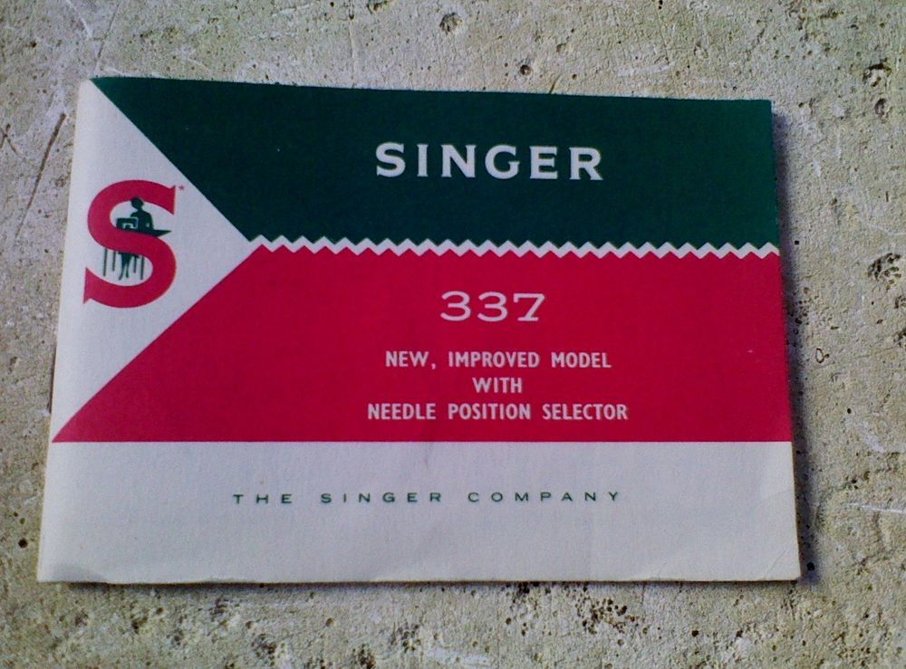 singer 337 repair manual